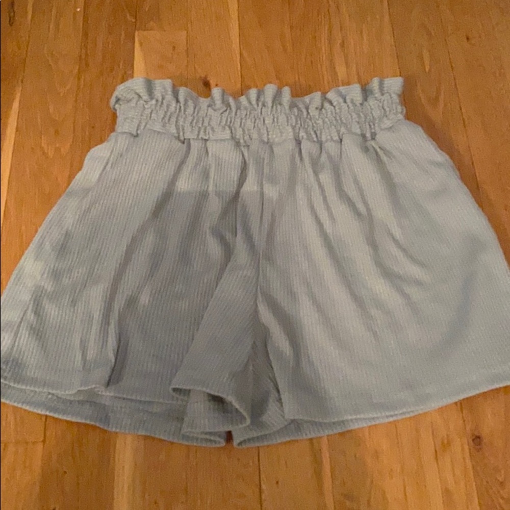 Green shorts